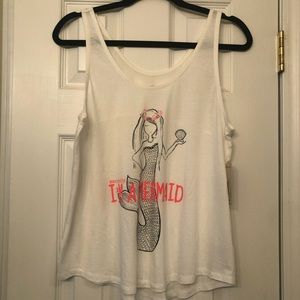 NWT I’m A Mermaid 🧜🏻‍♀️ Graphic Tank. Large